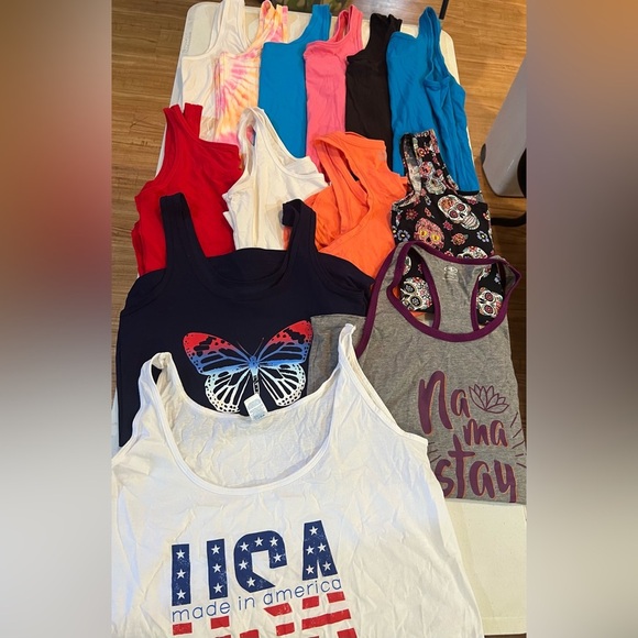 BUNDLE of 13 tank tops! - Picture 1 of 9